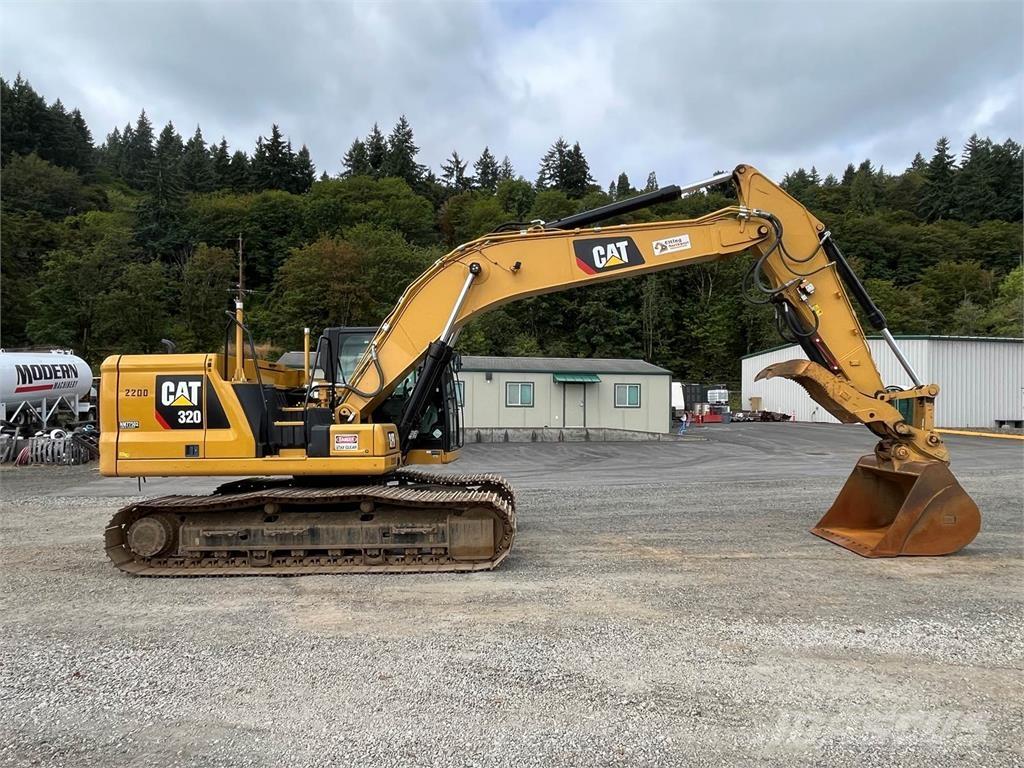 CAT 320 Telakaivukoneet