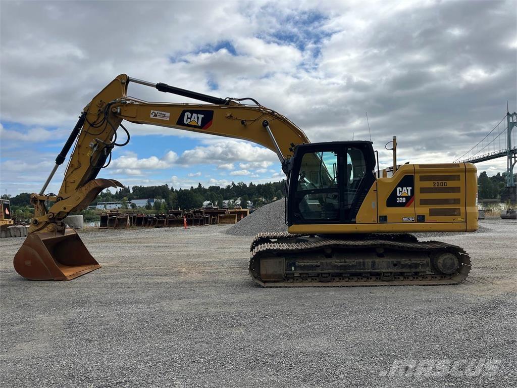 CAT 320 Telakaivukoneet