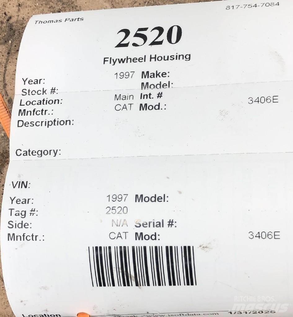 CAT 3406E Muut