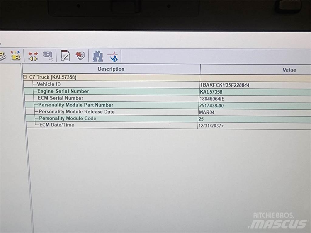 CAT C7 Sähkö ja elektroniikka