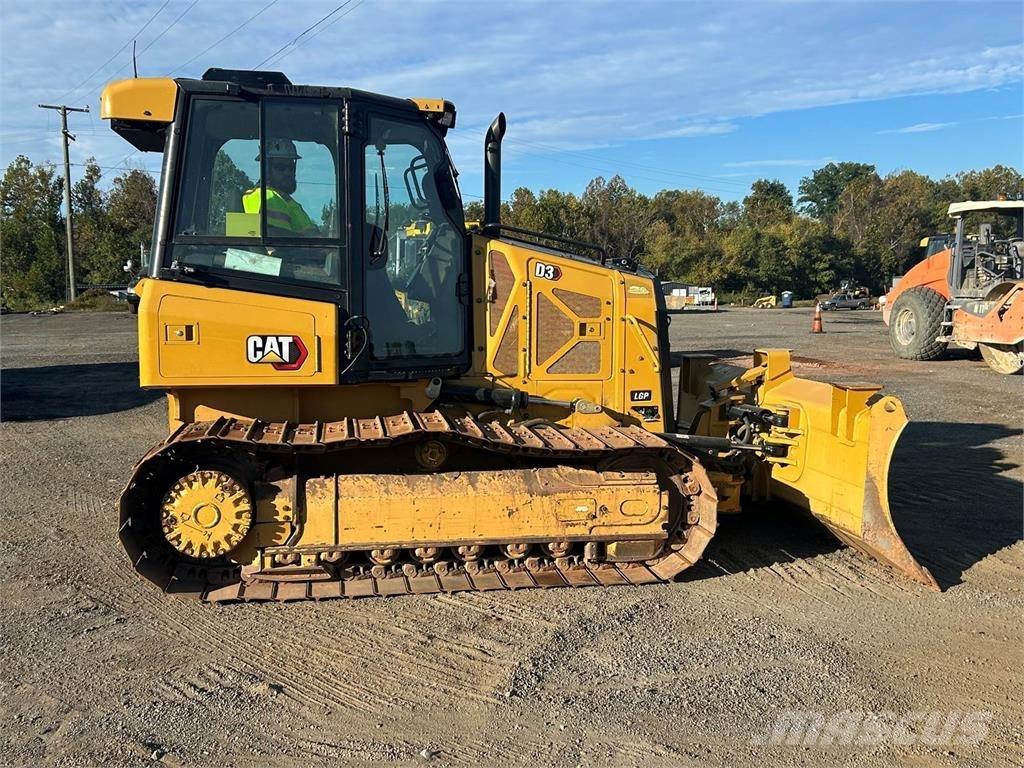 CAT D3 LGP Telaketjupuskutraktorit