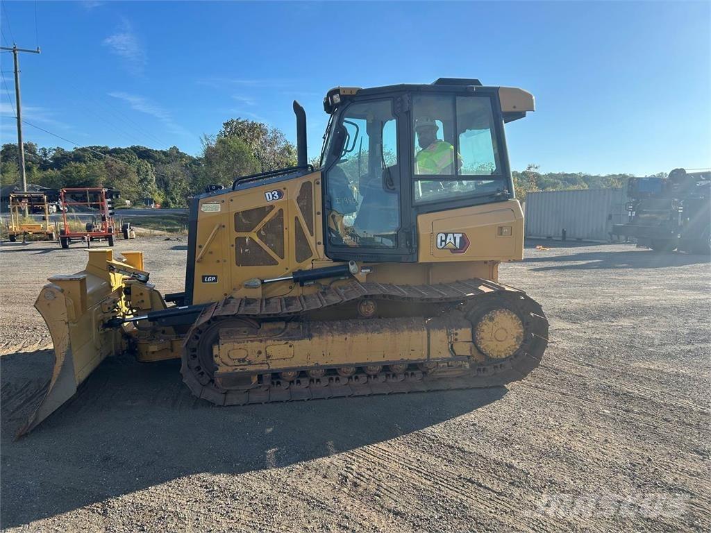 CAT D3 LGP Telaketjupuskutraktorit