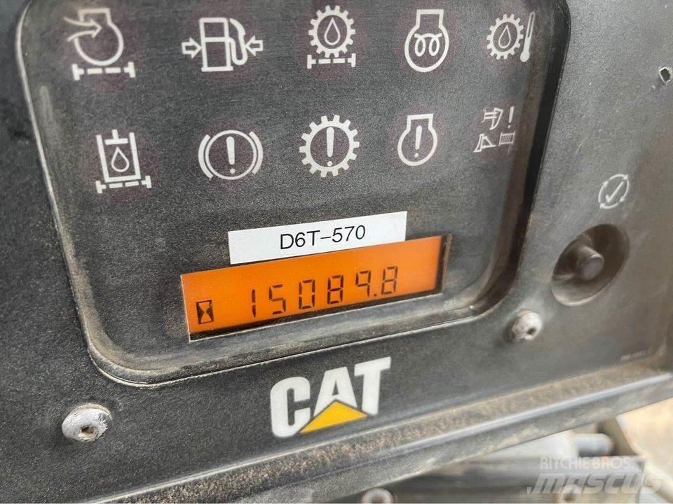 CAT D6T Telaketjupuskutraktorit