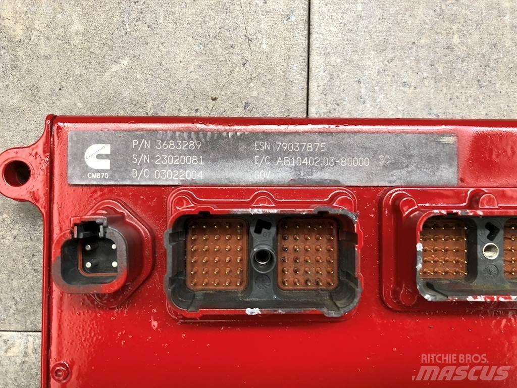 Cummins ISX Sähkö ja elektroniikka
