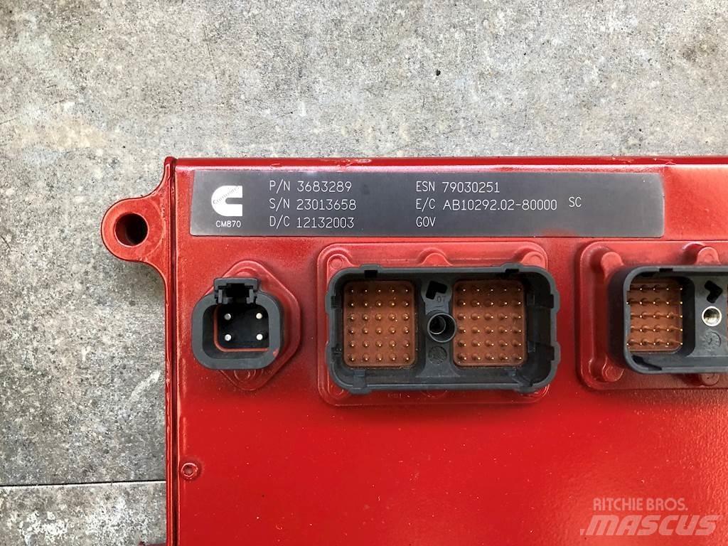 Cummins ISX Sähkö ja elektroniikka