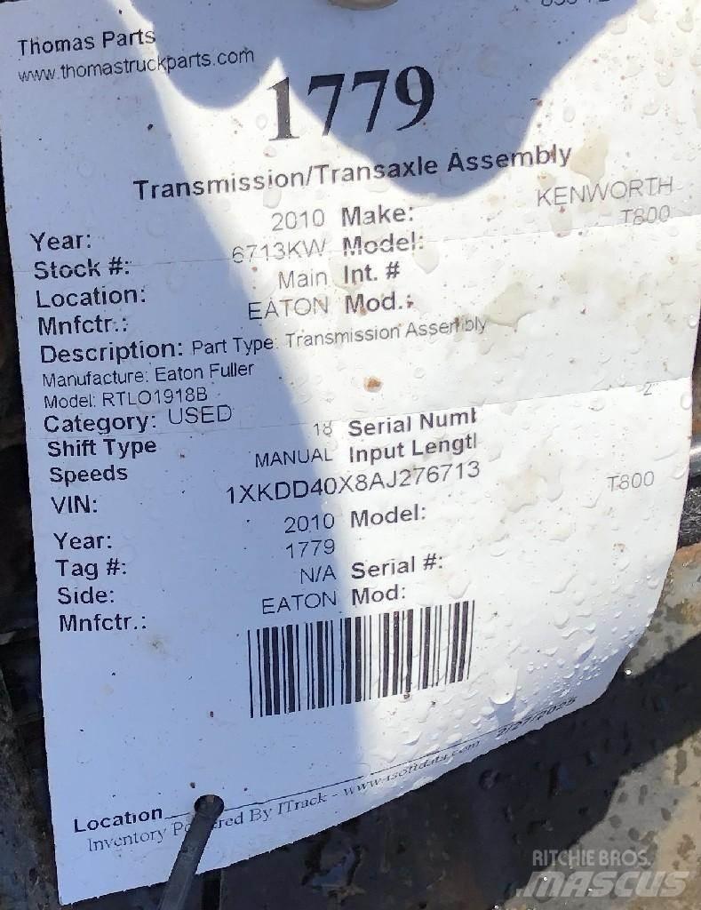 Eaton T800 Vaihteistot