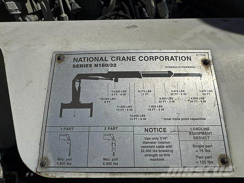 GMC C8500 Puutavaranosturit