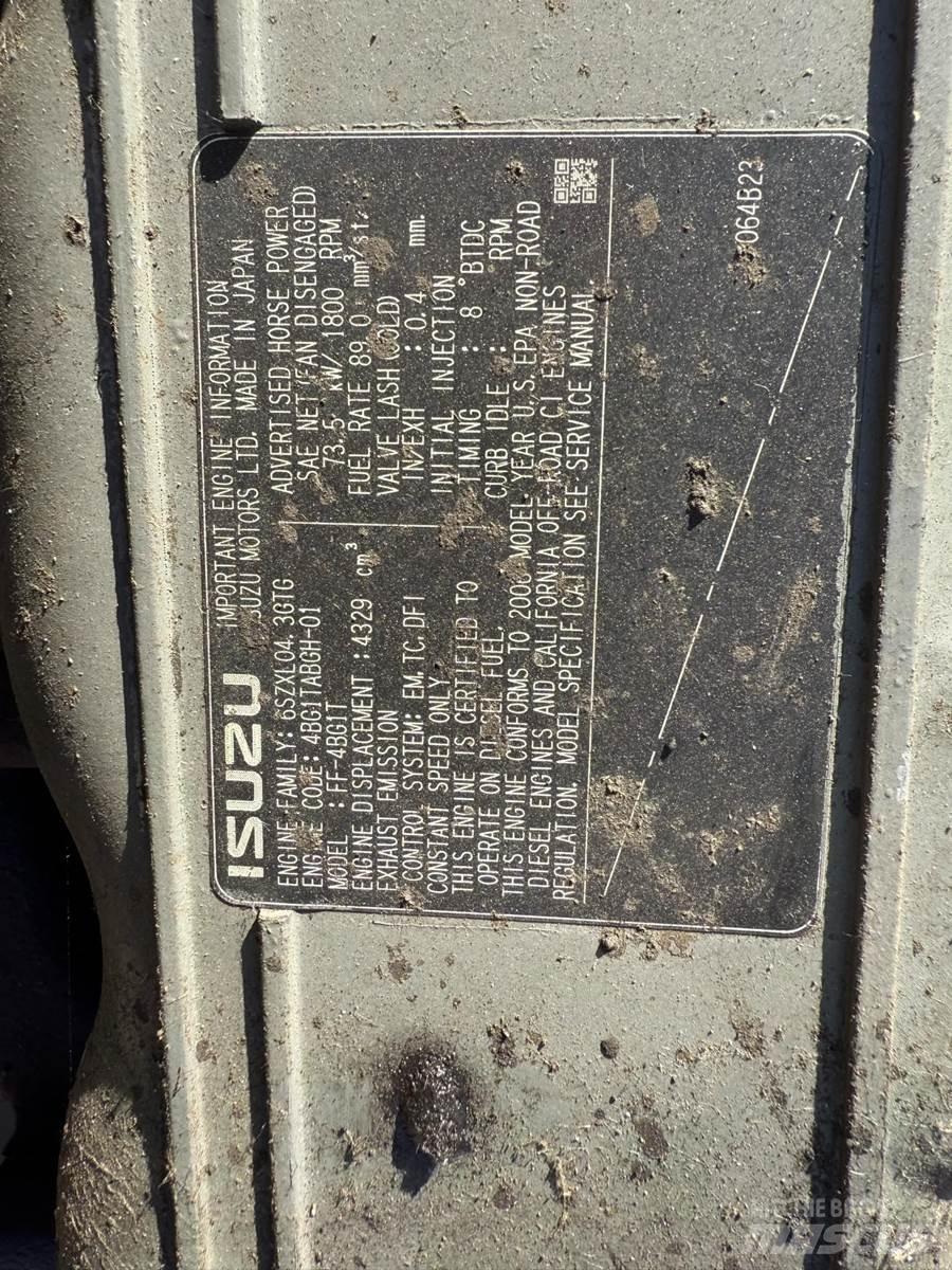 Isuzu 4BG1 Moottorit
