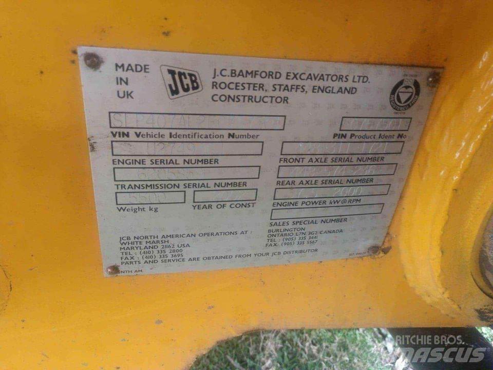 JCB 407 Pyöräkuormaajat