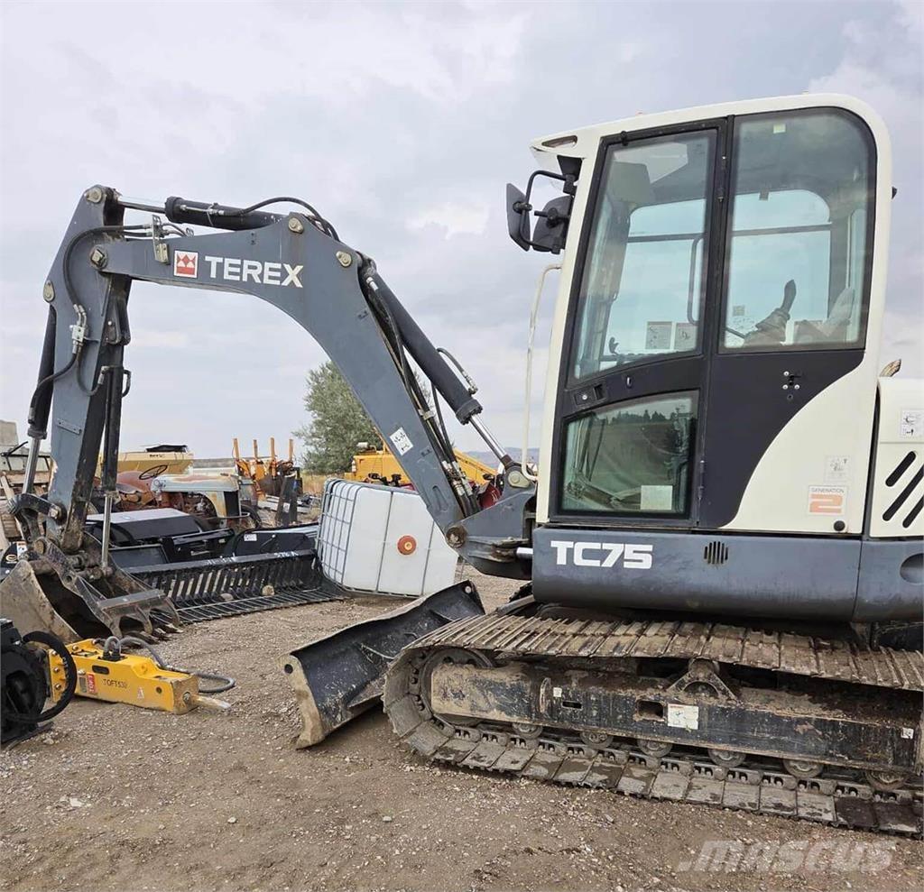 Terex TC75 Telakaivukoneet