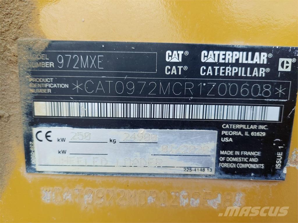 CAT 972MXE Pyöräkuormaajat