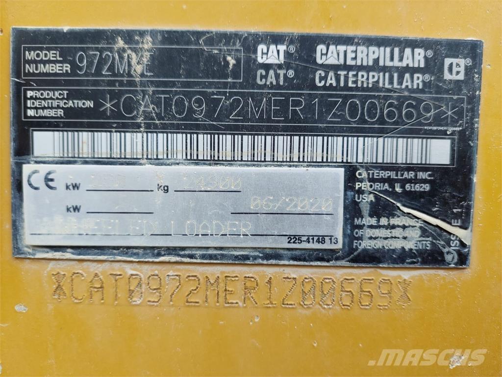 CAT 972MXE Pyöräkuormaajat