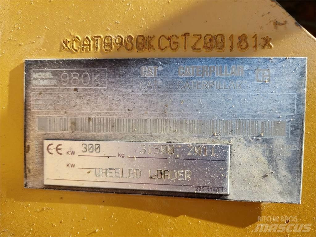 CAT 980K Pyöräkuormaajat