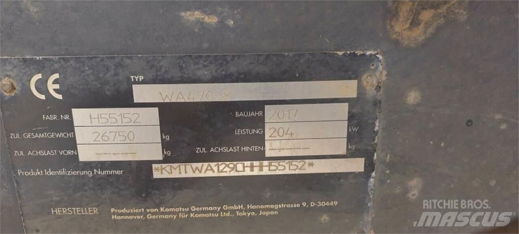 Komatsu WA 470-8 Pyöräkuormaajat