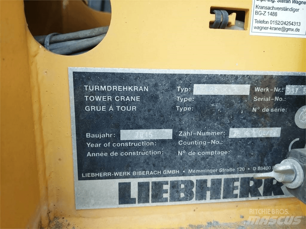Liebherr 26K.1 Muut koneet
