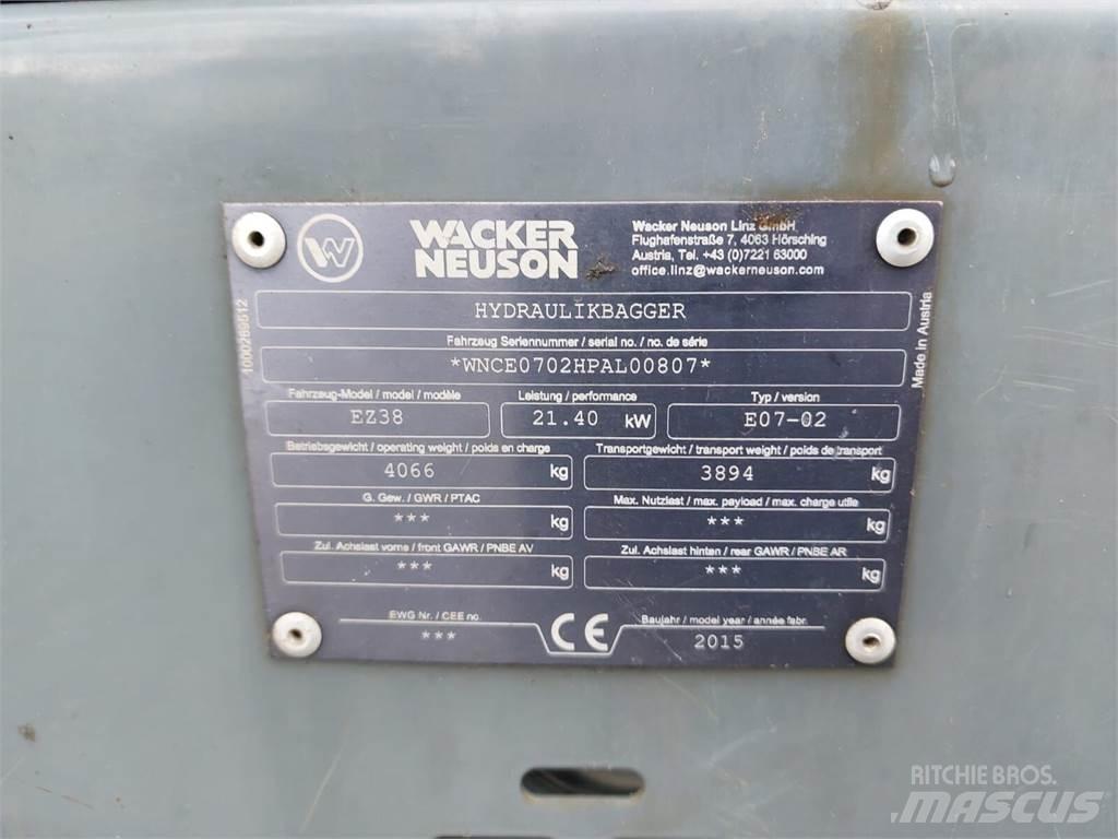 Wacker Neuson EZ38 Telakaivukoneet