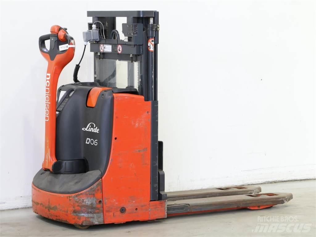 Linde D06/1160-00 Käyden ajettavat pinoamistrukit
