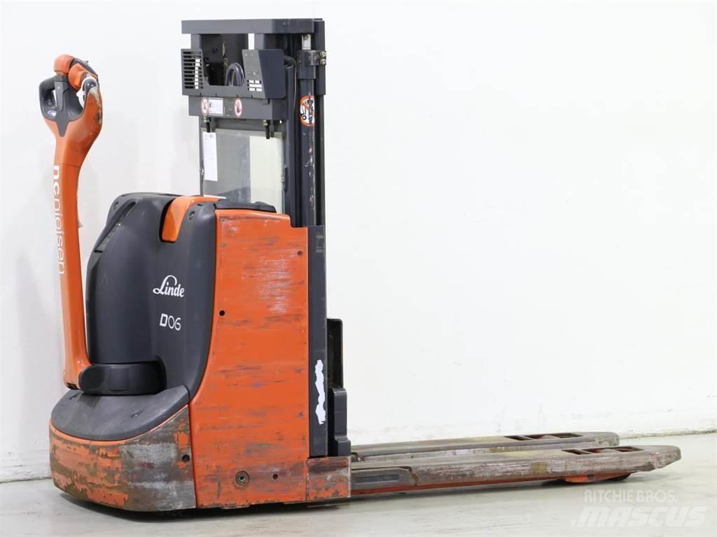 Linde D06/1160-00 Käyden ajettavat pinoamistrukit