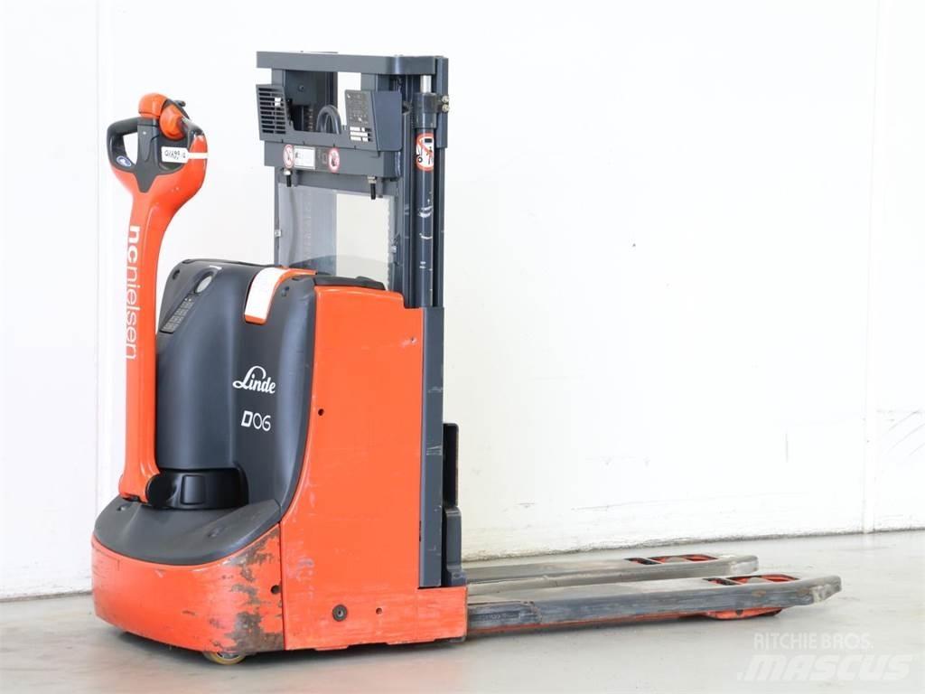 Linde D06/1160-00 Käyden ajettavat pinoamistrukit