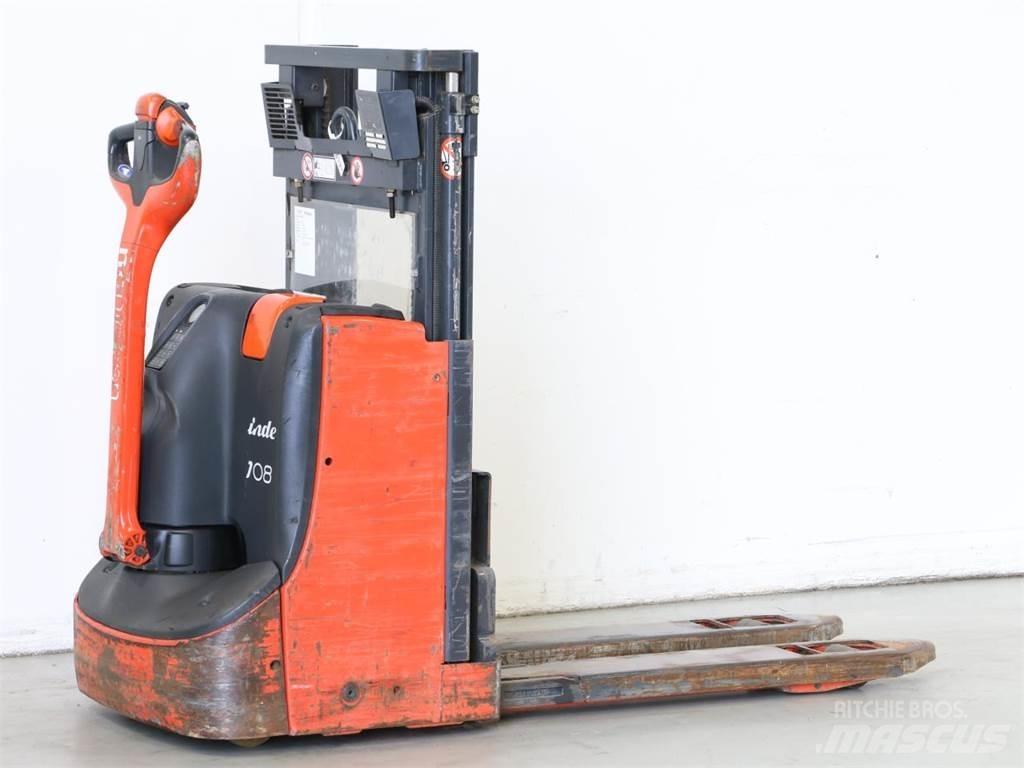 Linde D08/1160-00 Käyden ajettavat pinoamistrukit