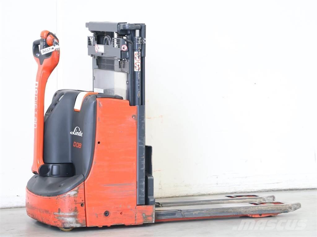 Linde D08/1160-00 Käyden ajettavat pinoamistrukit