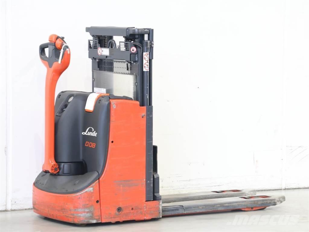 Linde D08/1160-00 Käyden ajettavat pinoamistrukit