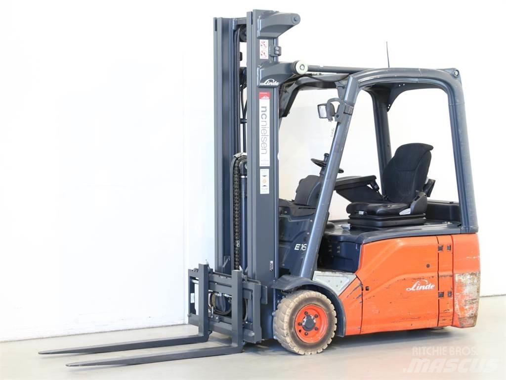 Linde E16/386-01 Sähkötrukit