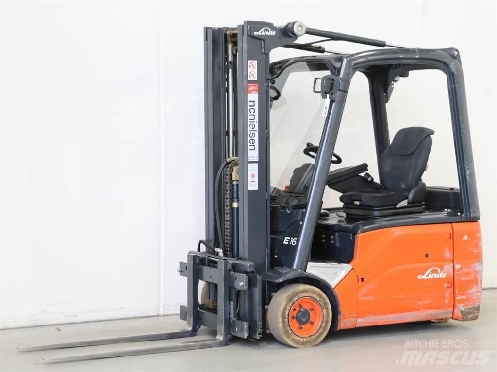 Linde E16/386-01 Sähkötrukit