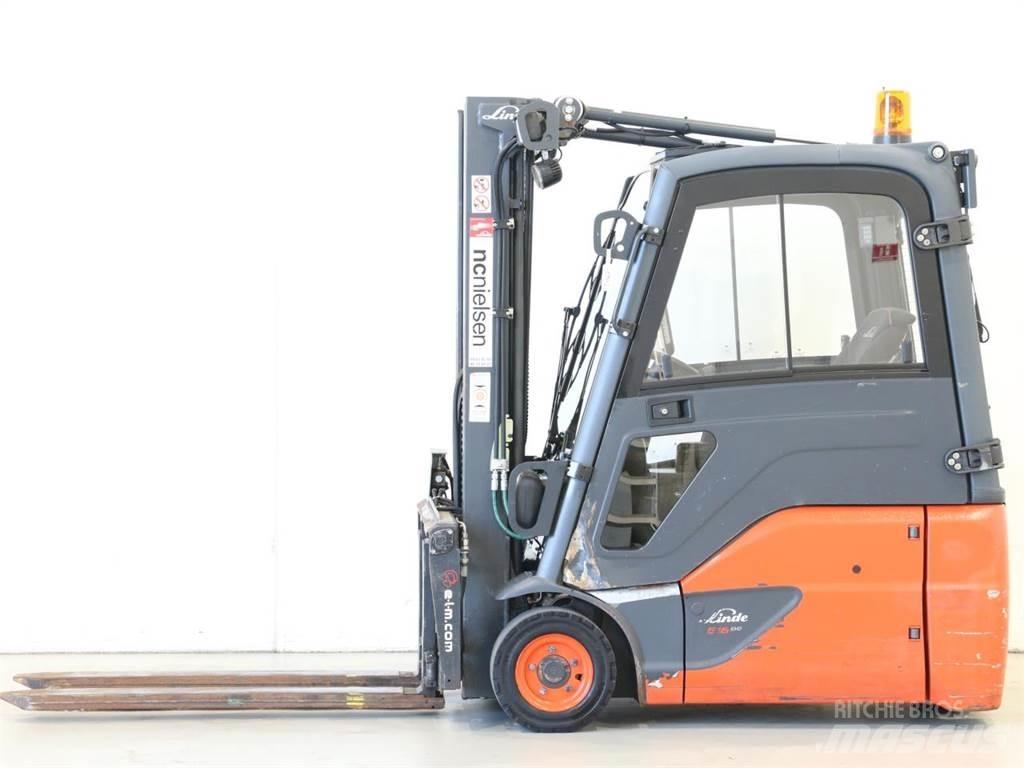 Linde E16/386-02 EVO Sähkötrukit