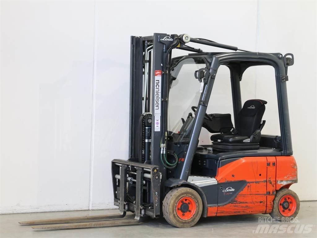 Linde E16P/386-02 Sähkötrukit