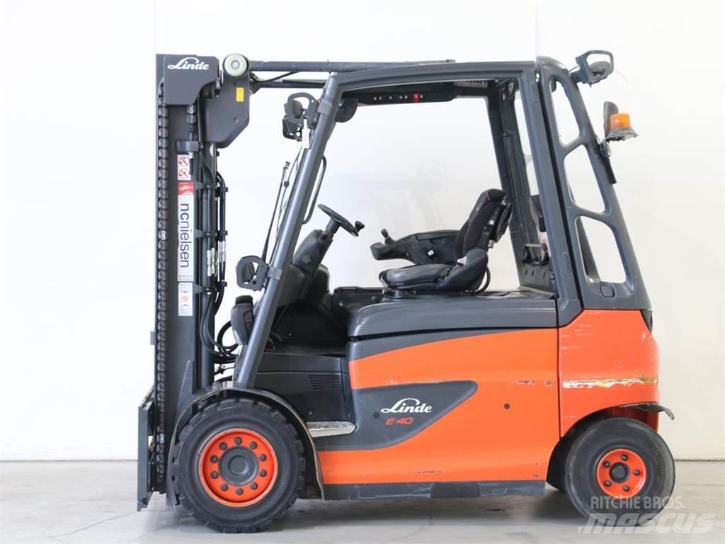 Linde E40/600H/388 Sähkötrukit