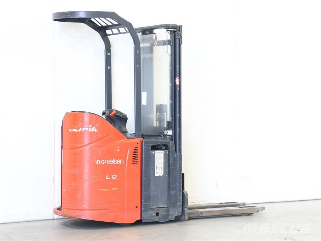 Linde L12LSP/133 Käyden ajettavat pinoamistrukit