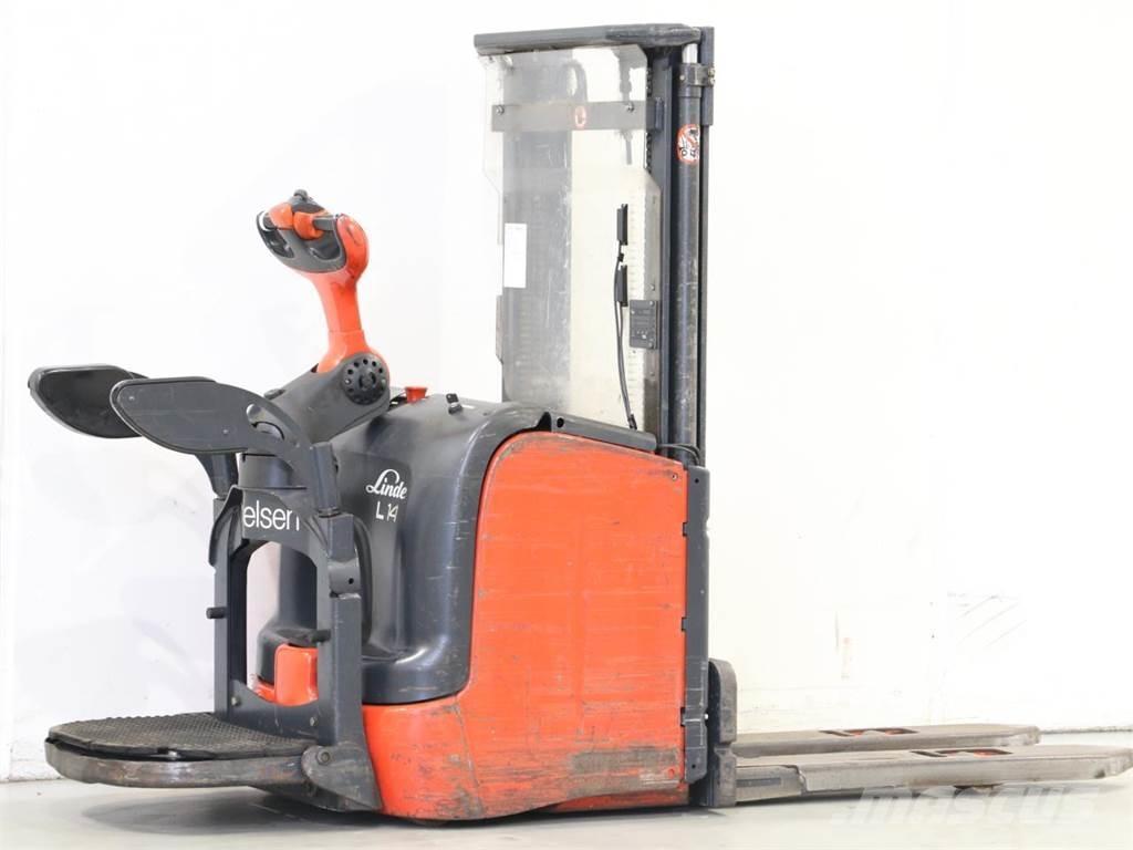 Linde L14AP/372 Käyden ajettavat pinoamistrukit