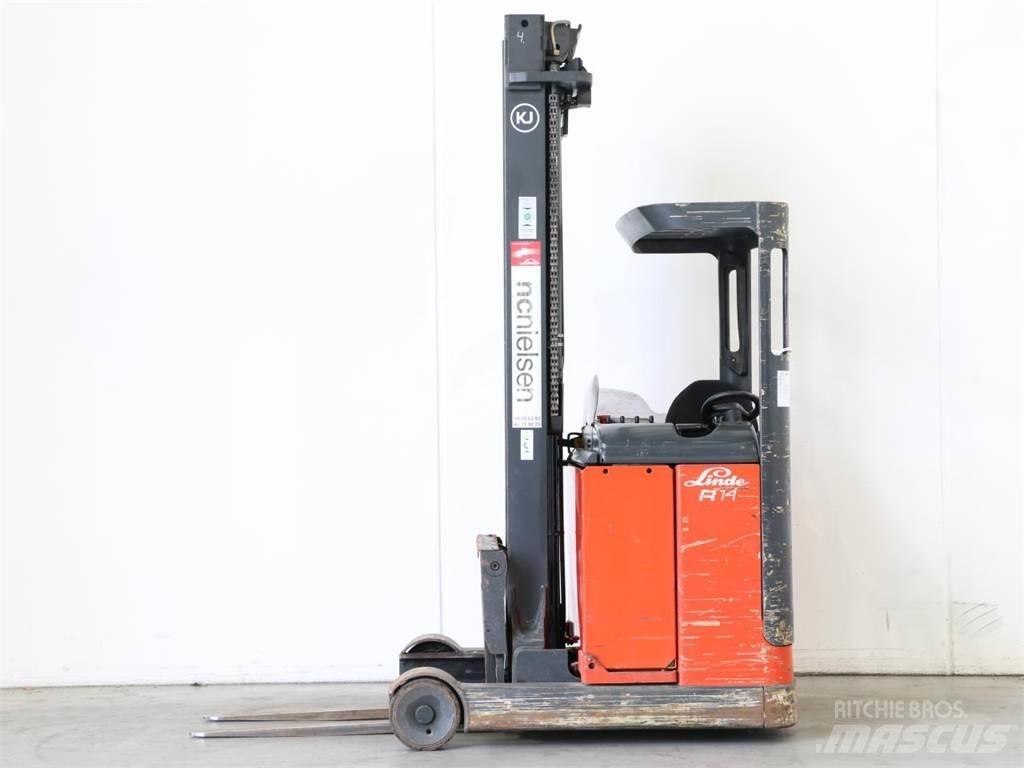 Linde R14/113 Työntömastotrukit
