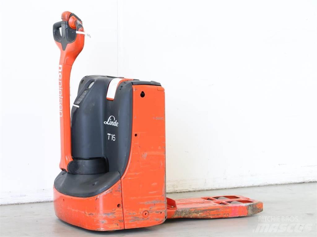Linde T16/1152 Käyden ajettavat pinoamistrukit