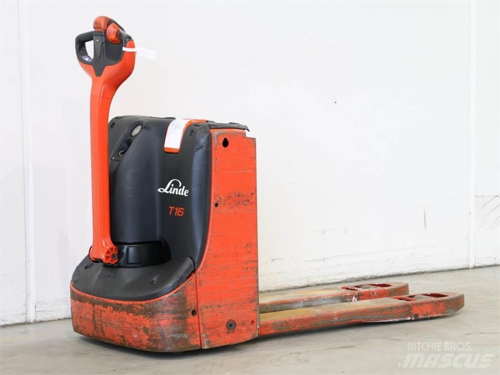 Linde T16/1152 Käyden ajettavat pinoamistrukit