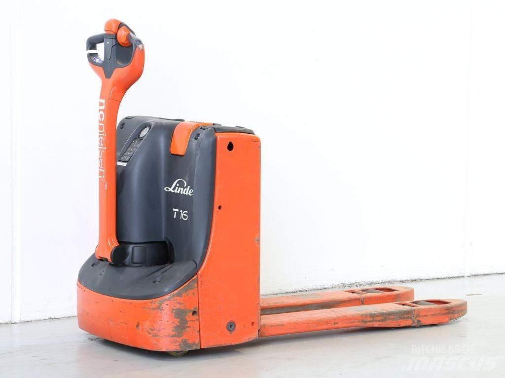 Linde T16/1152 Käyden ajettavat pinoamistrukit