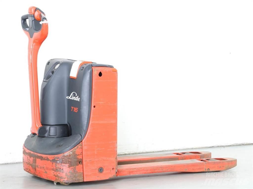 Linde T16/1152 Käyden ajettavat pinoamistrukit