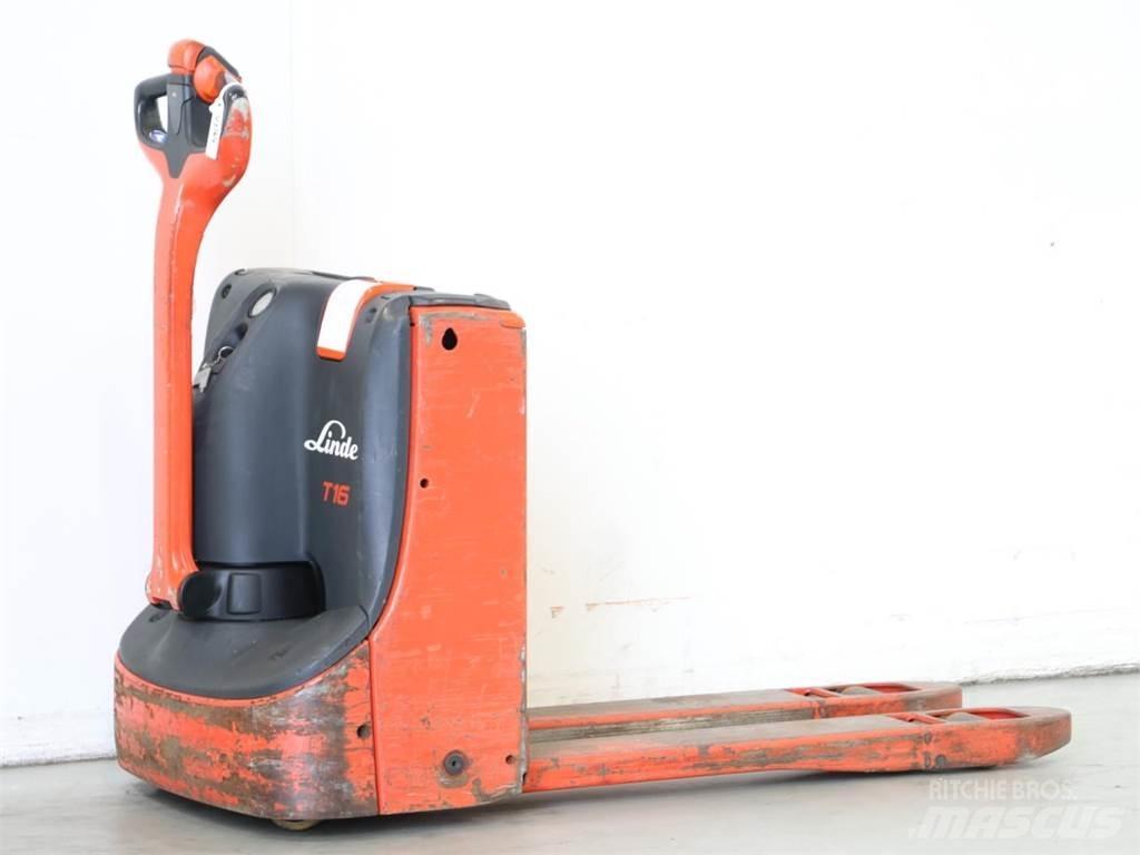 Linde T16/1152 Käyden ajettavat pinoamistrukit