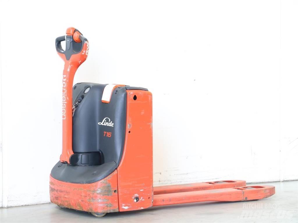 Linde T16/1152 Käyden ajettavat pinoamistrukit