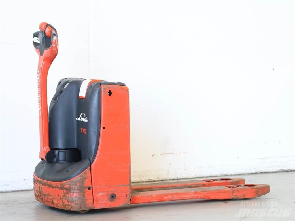 Linde T16/1152 Käyden ajettavat pinoamistrukit
