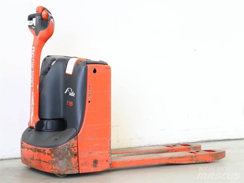 Linde T16/1152 Käyden ajettavat pinoamistrukit