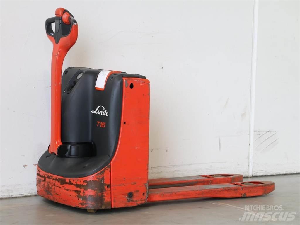 Linde T16/1152 Käyden ajettavat pinoamistrukit