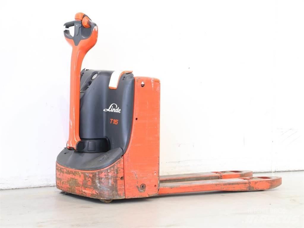 Linde T16/1152 Käyden ajettavat pinoamistrukit