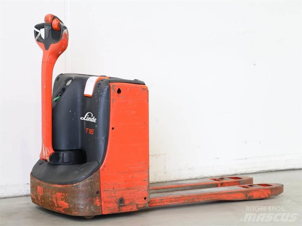 Linde T16/1152 Käyden ajettavat pinoamistrukit