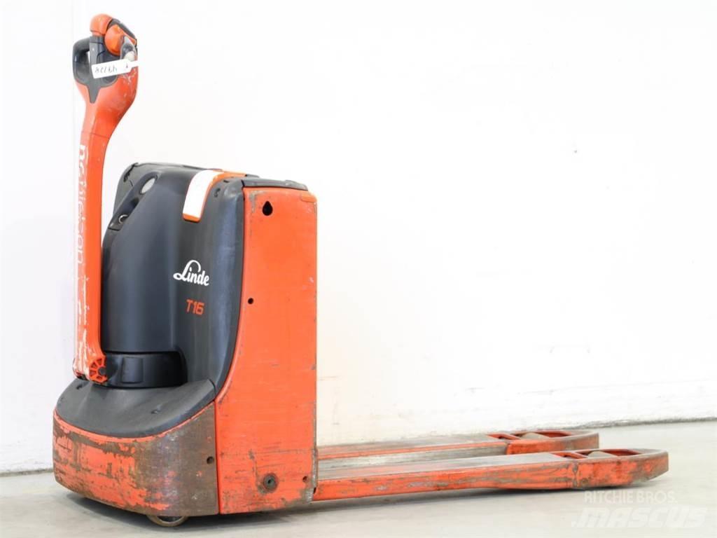 Linde T16/1152 Käyden ajettavat pinoamistrukit