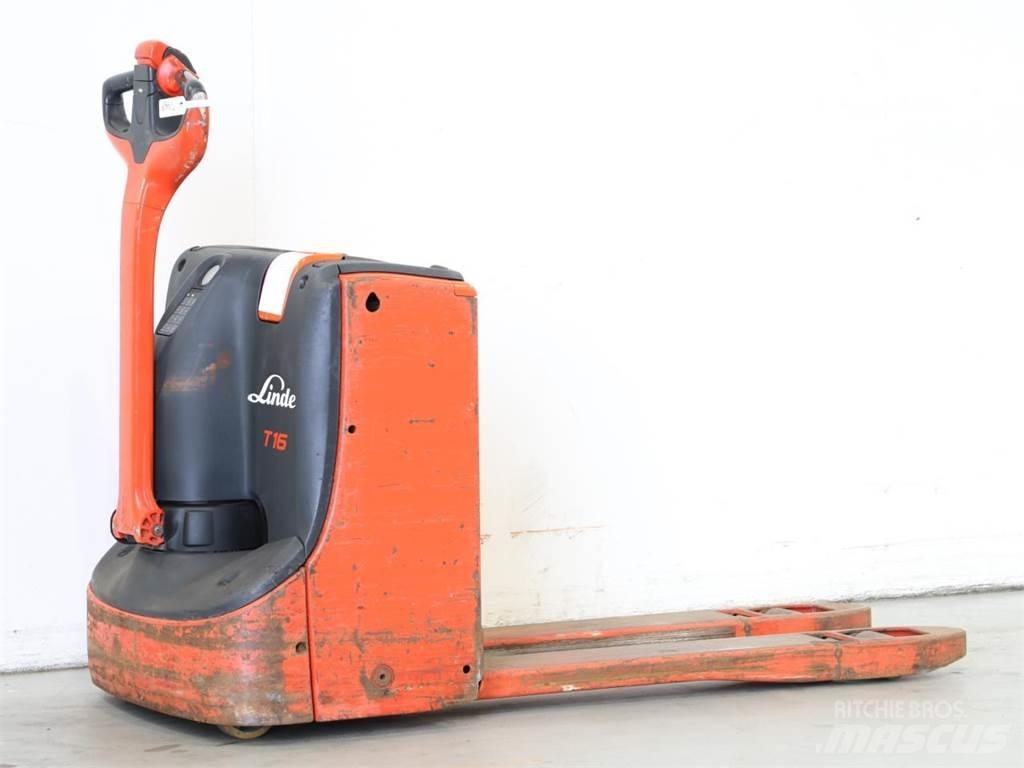 Linde T16/1152 Käyden ajettavat pinoamistrukit