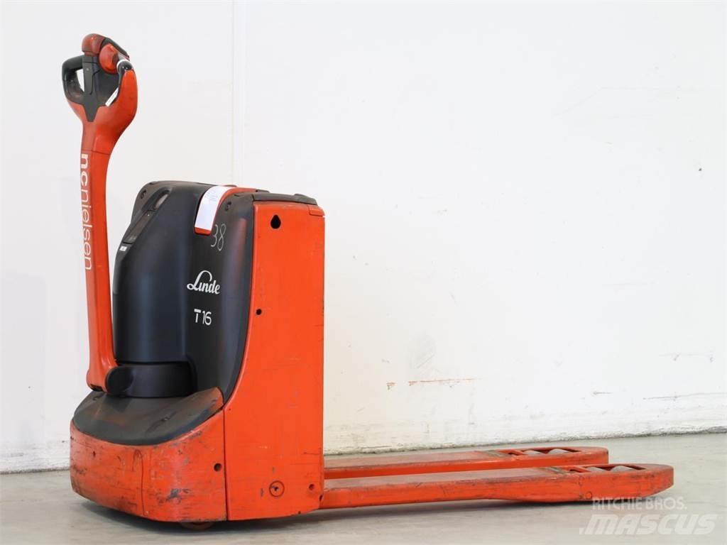 Linde T16/1152 Käyden ajettavat pinoamistrukit