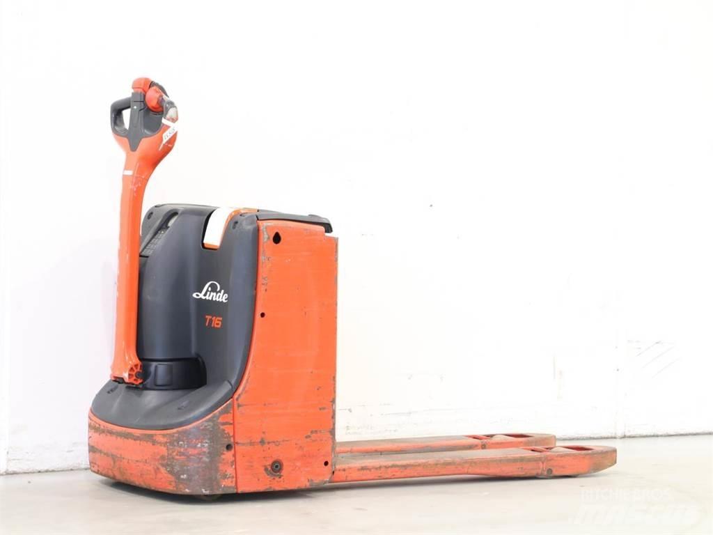 Linde T16/1152 Käyden ajettavat pinoamistrukit