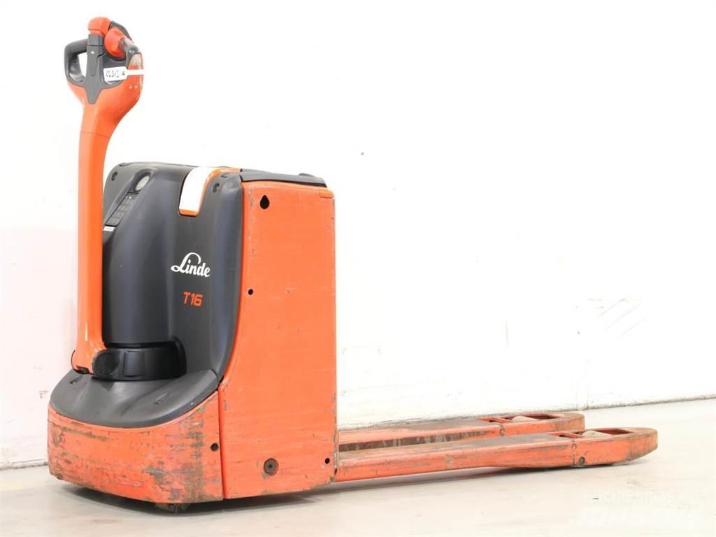 Linde T16/1152 Käyden ajettavat pinoamistrukit
